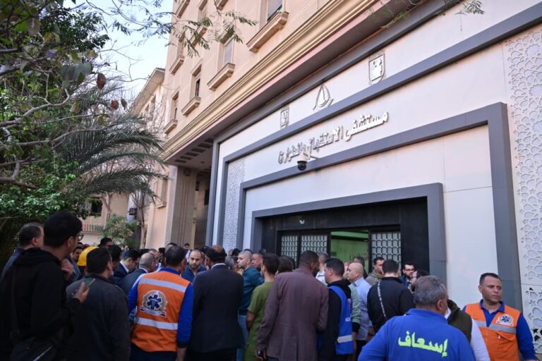 حريق قصر العيني