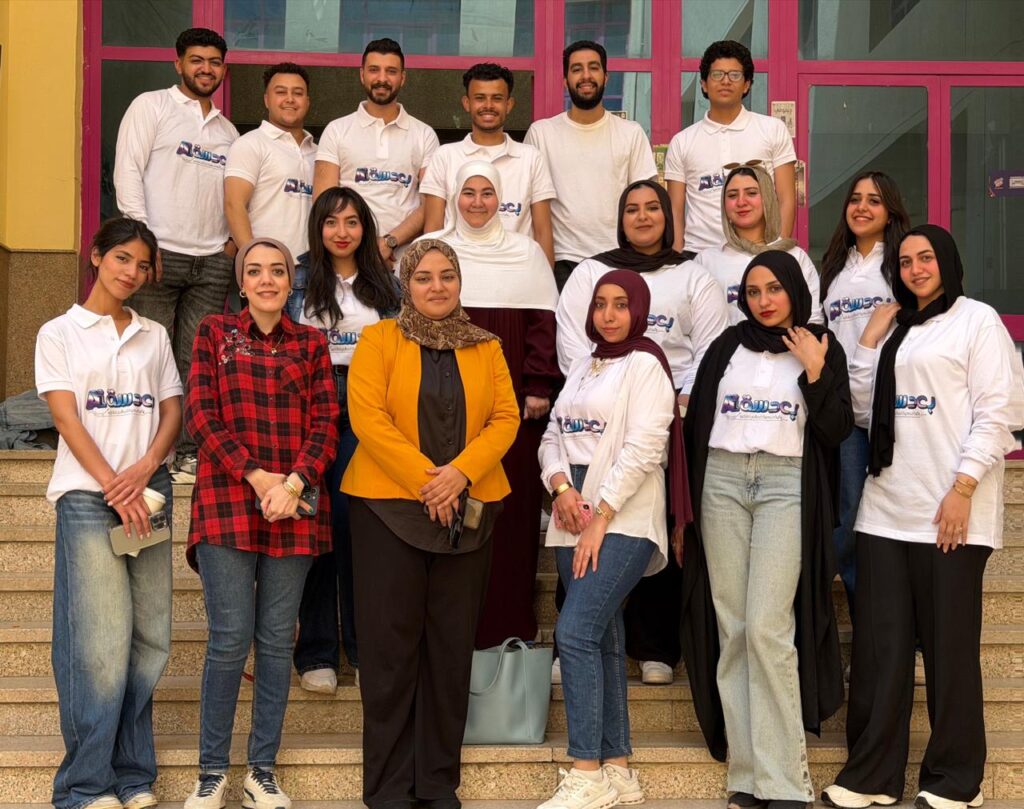 طلاب إعلام جامعة 6 أكتوبر