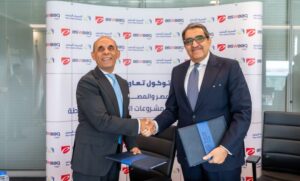خلال توقيع البروتوكول