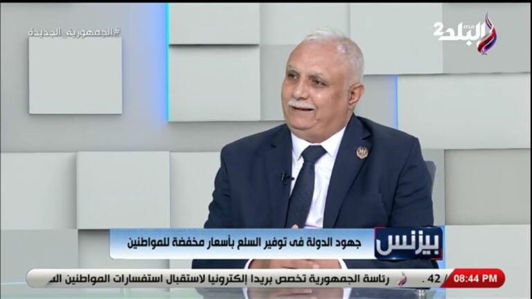 هشام الدجوي رئيس شعبة المواد الغذائية