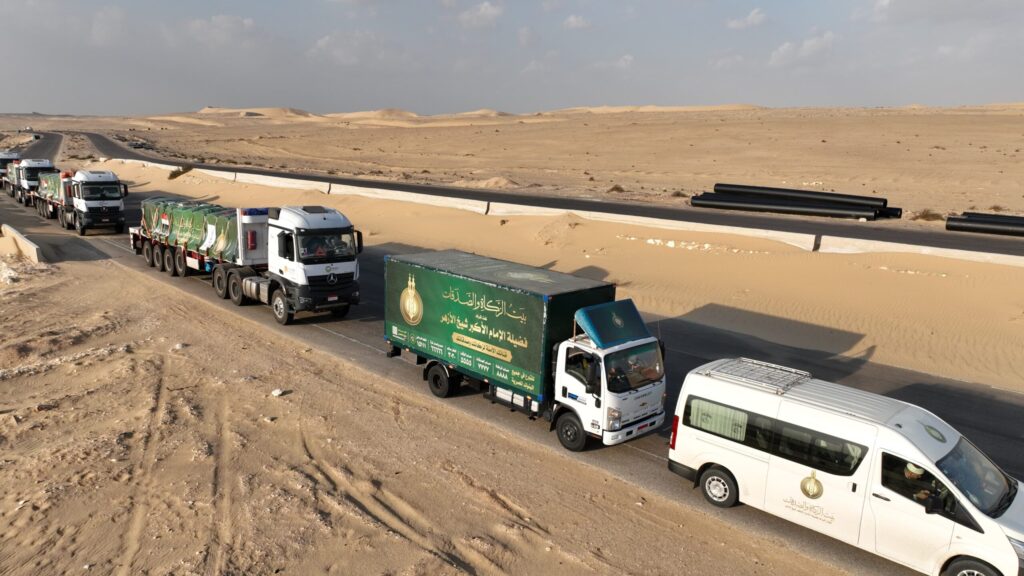 قوافل بيت الزكاة والصدقات