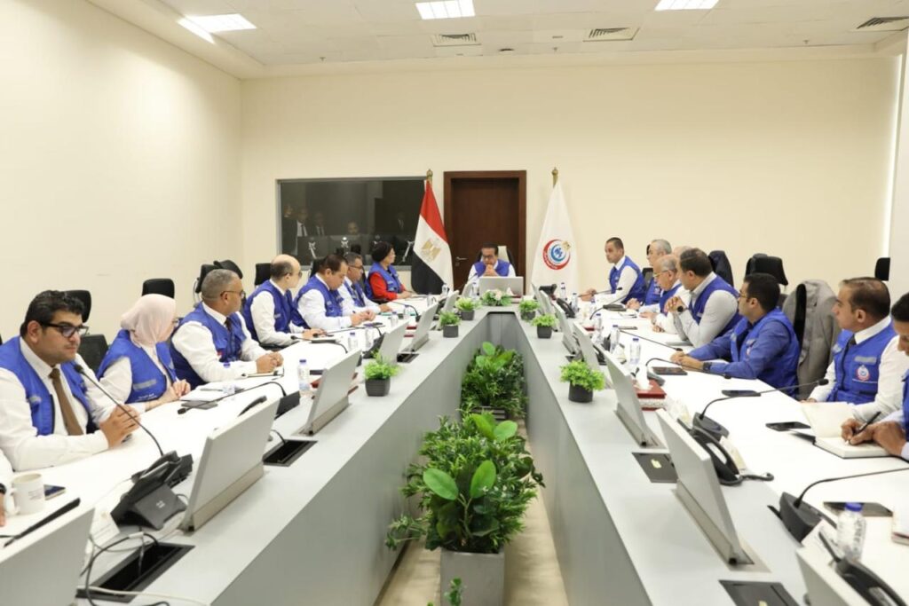 غرفة العمليات المركزية بوزارة الصحة