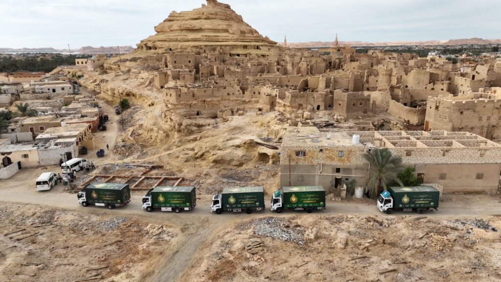 قوافل بيت الزكاة والصدقات